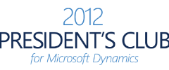 2012　President’s Club for Microsoft Dynamics