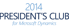 2014　President’s Club for Microsoft Dynamics